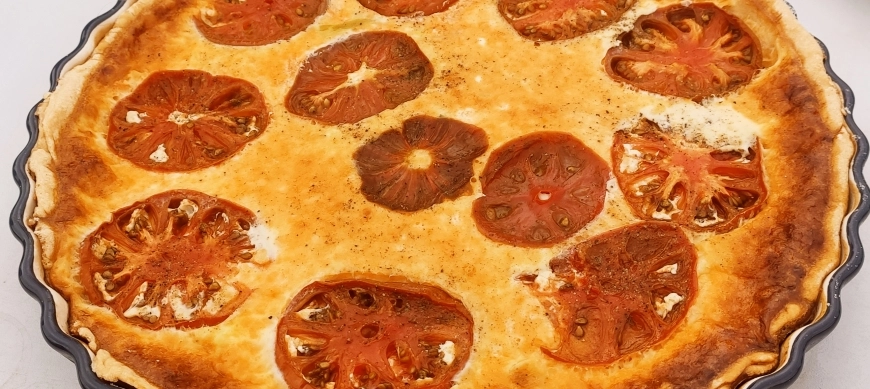 Quiche de verduras con thermomix