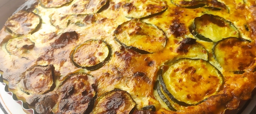 Quiche de calabacín