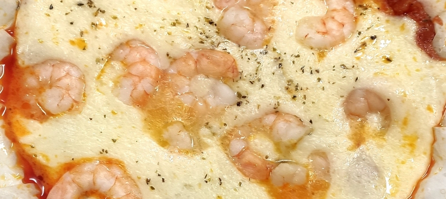 Provolone con langostinos Thermomix