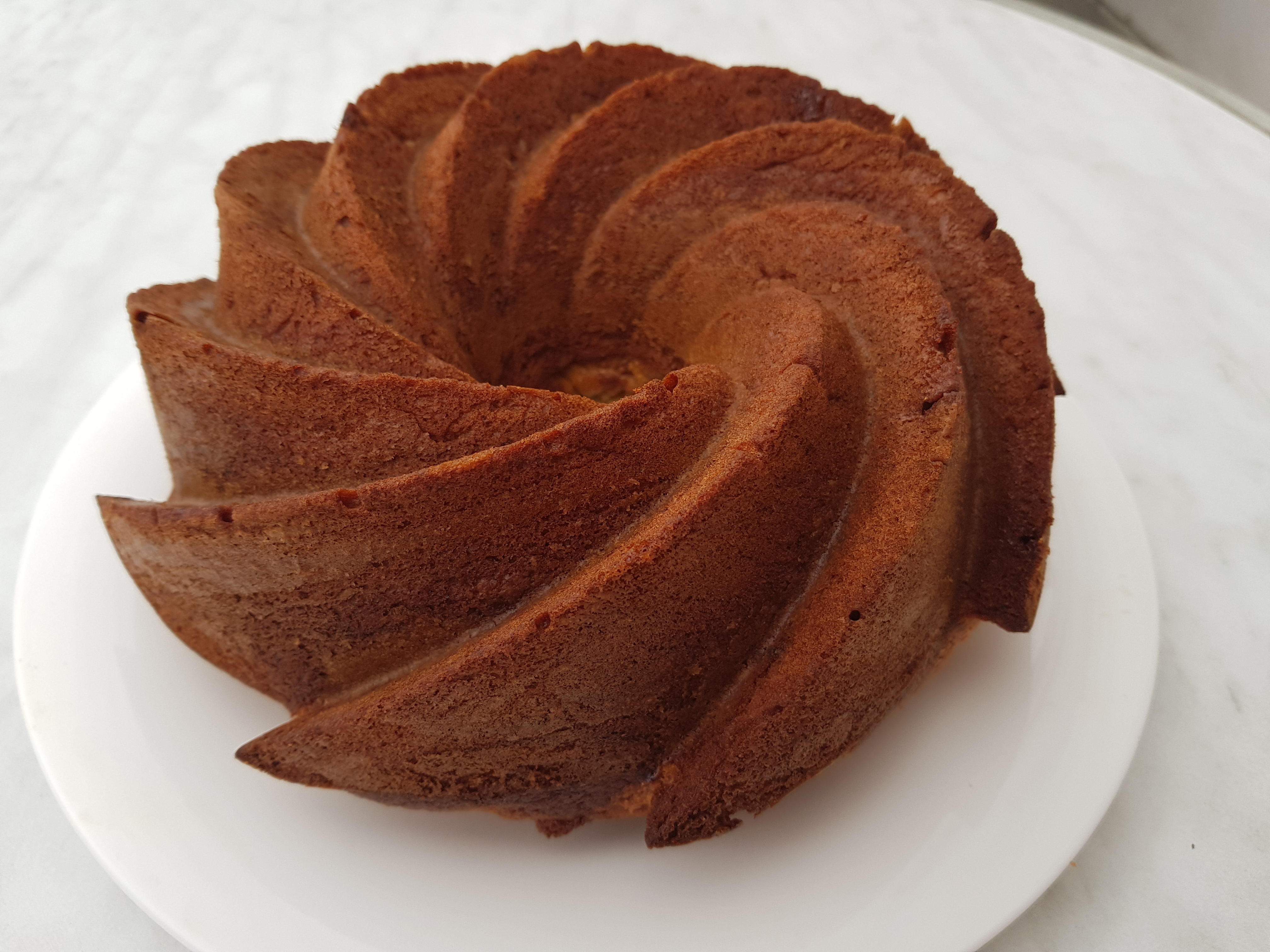 Bundt Cake De Platano Y Nata Masas Panes Y Reposteria Blog De Maite Berasategui Miquelpe De Thermomix Pamplona