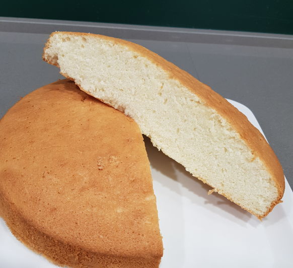 BIZCOCHO DE CLARAS DE HUEVO