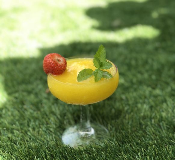 Granizado de Mango con Lima y Ron