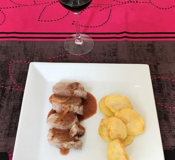 Solomillo con salsa Cumberland