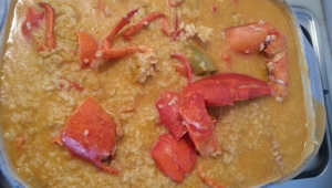 Arroz con bogavante