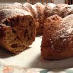 Bizcocho de chocolate y galletas